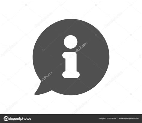 Information Icon Info Speech Bubble Sign Help Inform Symbol Classic