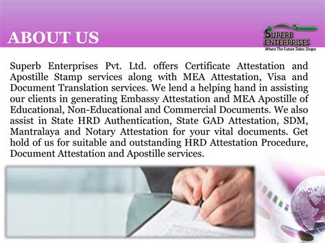 Ppt Hrd Certificate Attestation Procedure Powerpoint Presentation