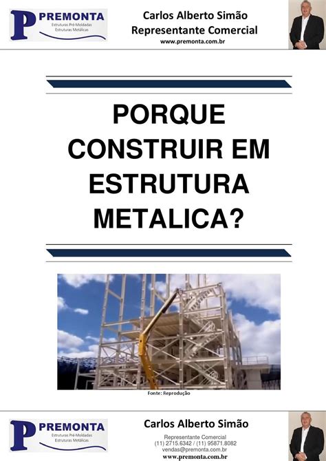 Porque Construir Em Estrutura Metalica By Premonta Issuu