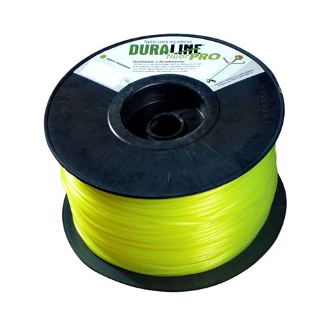 Fio De Nylon Duraline Fluor Pro Perfil Redondo Mm Nordtech