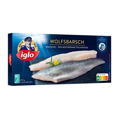 Iglo Wolfsbarsch Naturfilets Billa Online Shop