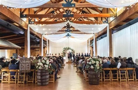 Indoor Rustic Wedding Venues in 2022 | Ceremony decorations indoor, Barn reception, Rustic ...