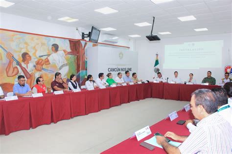 Instala Ana Paty comité por temporada de huracanes en Cancún