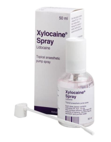 Buy Xylocaine Lidocaine Spray Ml Online Emedical