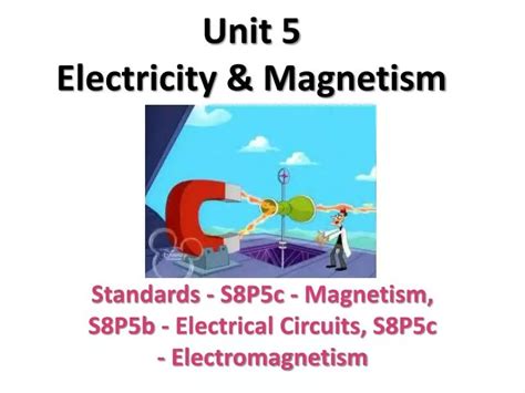 PPT Unit 5 Electricity Magnetism PowerPoint Presentation Free