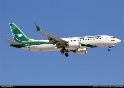 Aircraft Photo Of YI ASX Boeing 737 8 Max 8 Iraqi Airways