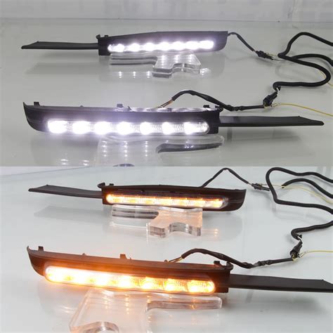 Cscsnl 1 Pair Drl Led Drl Daytime Running Light Fog Lamp For Toyota