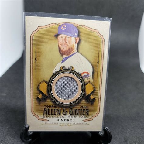 2021 Topps Allen Ginter Craig Kimbrel AGA CK Full Size Relic