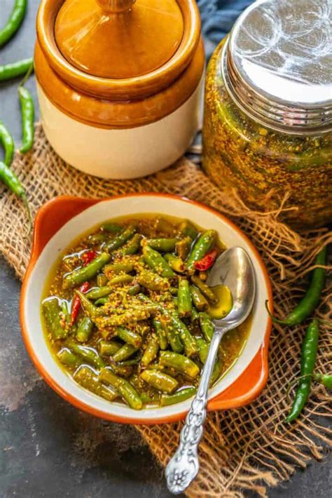 Green Chilli Pickle Recipe Hari Mirch Ka Achar Whiskaffair