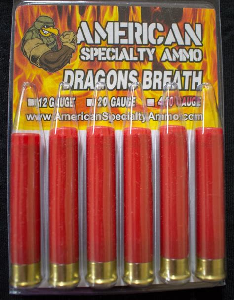 S Dragon Breath Shotgun Shells