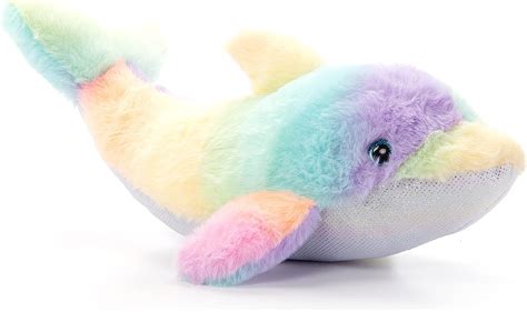 The Petting Zoo Dolphin Stuffed Animal Plushie Ombrez