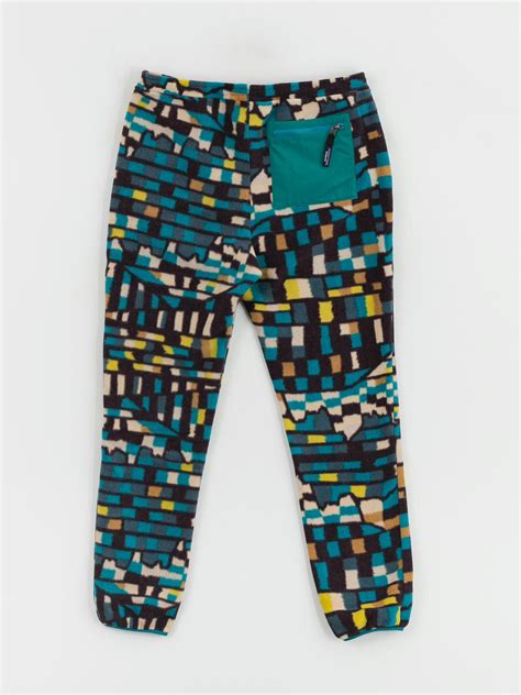 Patagonia Synch Pants Multicolor Fitz Roy Patchworkbelay Blue