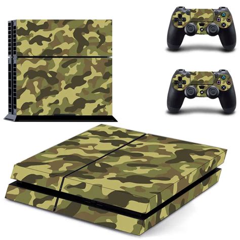 Nova Camuflagem Ps Pele Adesivo Para Sony Playstation Console