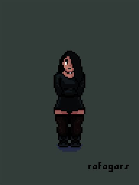 Oc Goth Girl By Rafagars96 On Newgrounds