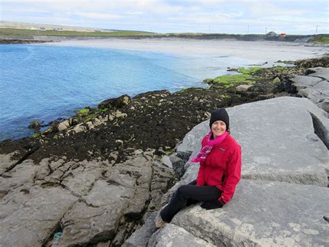 Christi near Kilmurvey Beach on the Aran Island of Inishmore | See monkeys, Love no more, Island