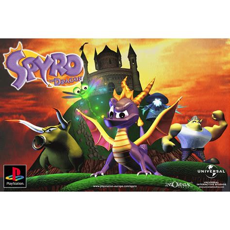 Spyro Promo Poster Sakugapress