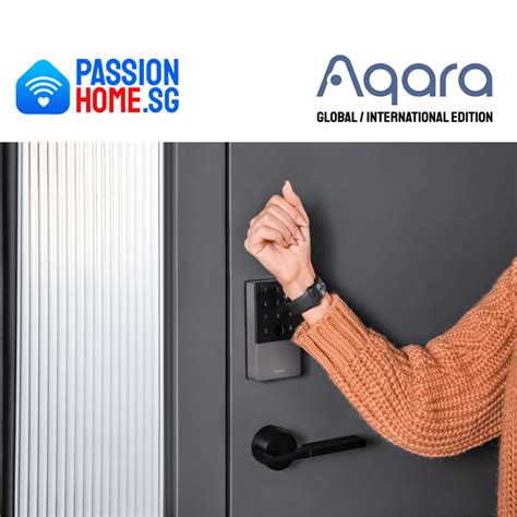 Aqara U100 Smart Door Lock Homekit Smart Lock Global PassionHome Sg