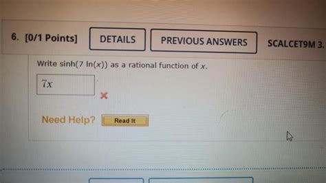 Solved Points Details Previous Answers Scalcet M Chegg