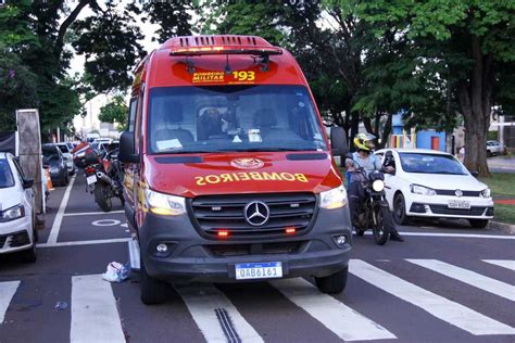 Criança fica em estado grave após ser atropelada por ônibus na Afonso