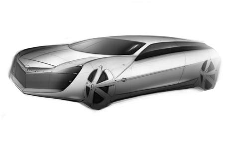 Jzhan Cadillac Sketch Rendering