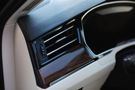 Premium Photo Air Vent Grill In Luxury Car Ar Air Conditioner