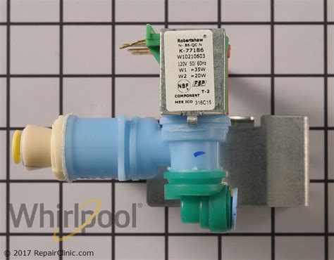 Water Inlet Valve Wpw Whirlpool Replacement Parts