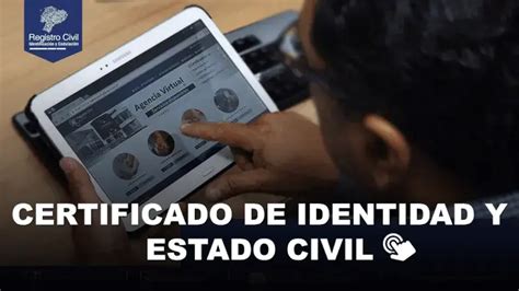 Certificado De Identidad Y Estado Civil Ecuador