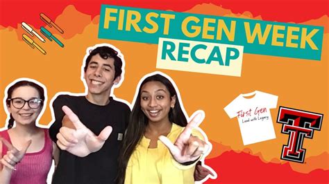 First Gen Week Texas Tech Vlog Squad YouTube