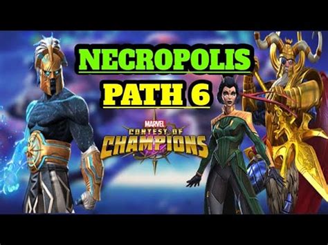 Mcoc Necropolis Path 6 YouTube