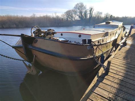 Dutch Barge Tjalk 22m 1923 Norfolk Boats And Outboards