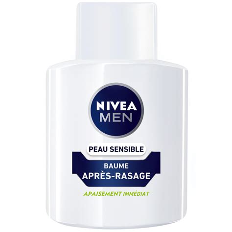 Baume après rasage homme NIVEA MEN 0 alcool Camomille Peau Sensible 100ml