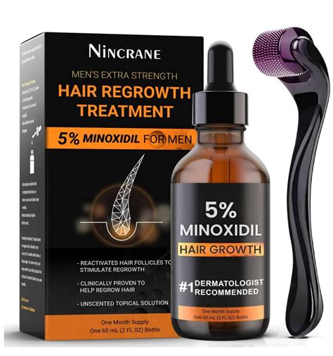 Mua 5 Minoxidil For Men Hair Regrowth Beard Growth Kit Minoxidil For