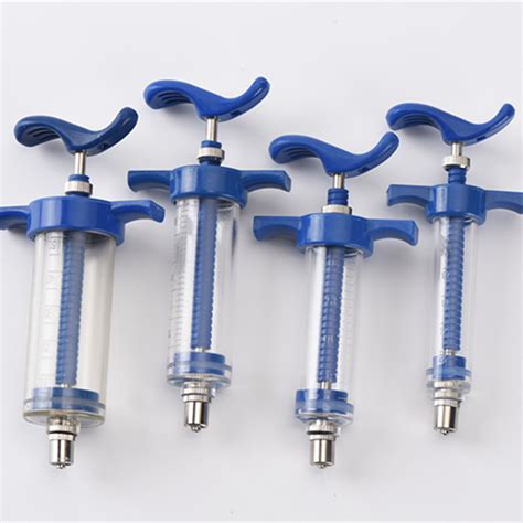 High Quality Veterinary Tpx Plastic Steel Syringe With Printing 5ml