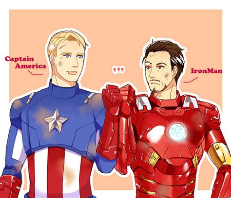 Captain America / Iron man by Kamasoutras on DeviantArt