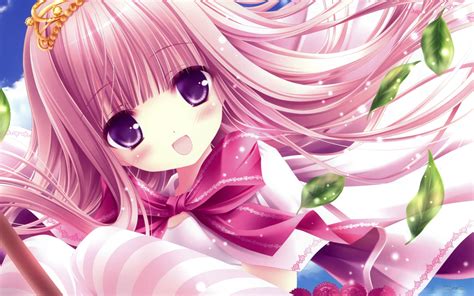 Cute Anime Pink Eyes / anime, Red Eyes, White Hair, Original Characters ...