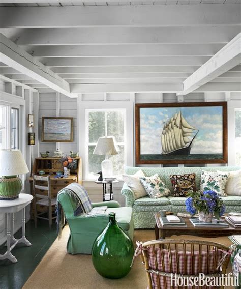 Everything Coastal Decorating With Green Our Fave Coastal Rooms