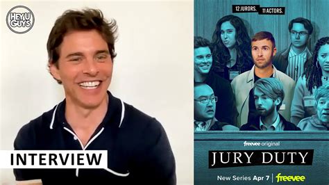 James Marsden On Jury Duty Playing James Marsden On The Strangest