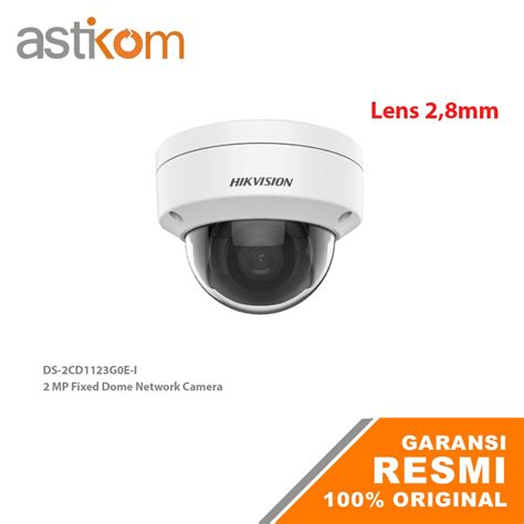 Jual Cctv Ip Camera Hikvision Ds 2cd1123g0e I 2mp 28mm Shopee Indonesia