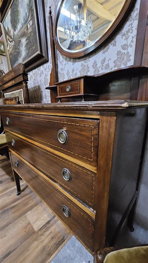 Toaletka z lustrem biedermeier 537 Antyki Stylowy Węgrów Węgrów OLX pl