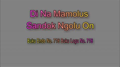 Buku Ende No Dinamamolus Sandok Ngoluon Youtube