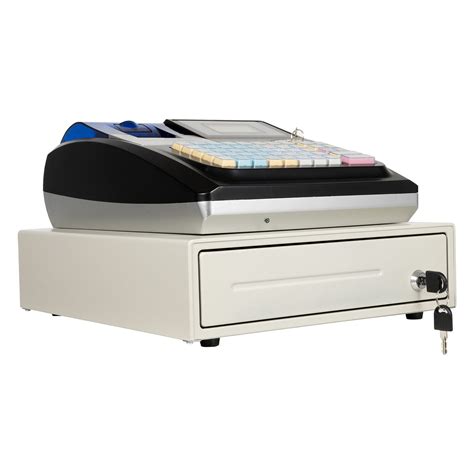 Led Display Pos System Cash Register With Drawer Keys For Retail