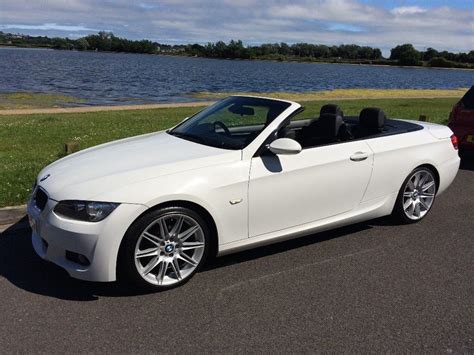 BMW 320i M Sport Convertible, Low Miles, STUNNING White with Black ...