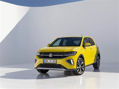 Facelifted Volkswagen T Cross Breaks Cover Previews Facelift For