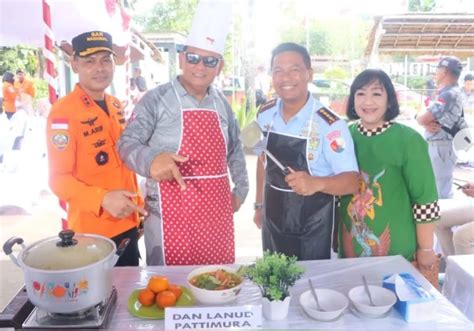 Danlanud Pattimura Lomba Memasak Dalam Rangka Memeriahkan Hut