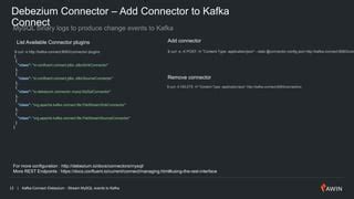 Kafka Connect - debezium | PPT