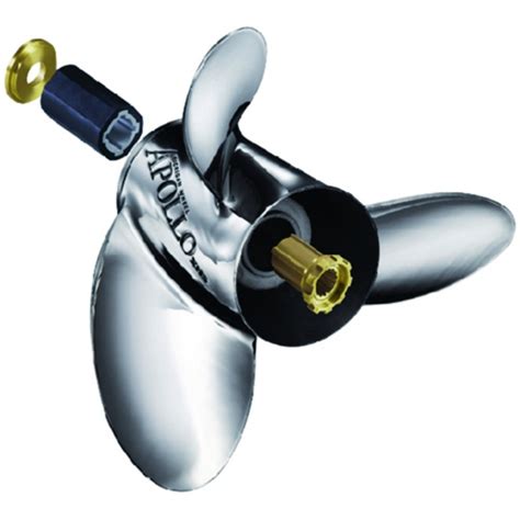 Michigan Wheel Apollo XHS Stainless Steel Propeller A Series 3 Blade