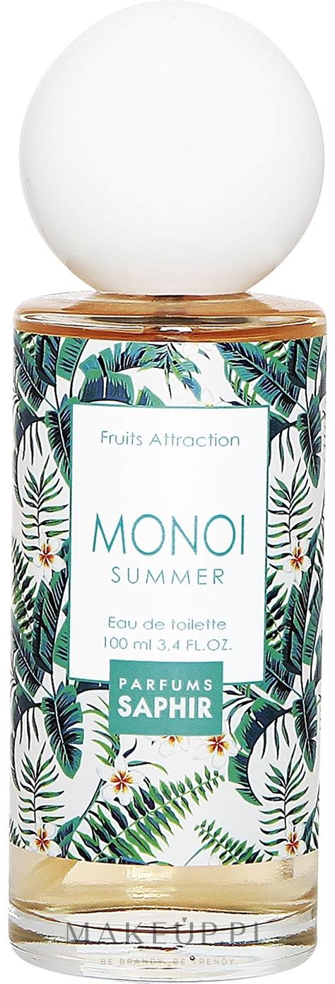 Saphir Fruit Attraction Monoi Summer Woda Toaletowa Makeup Pl