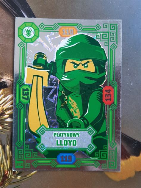 Lego Ninjago Karta Ser Nr Platynowy Lloyd Warszawa Kup Teraz