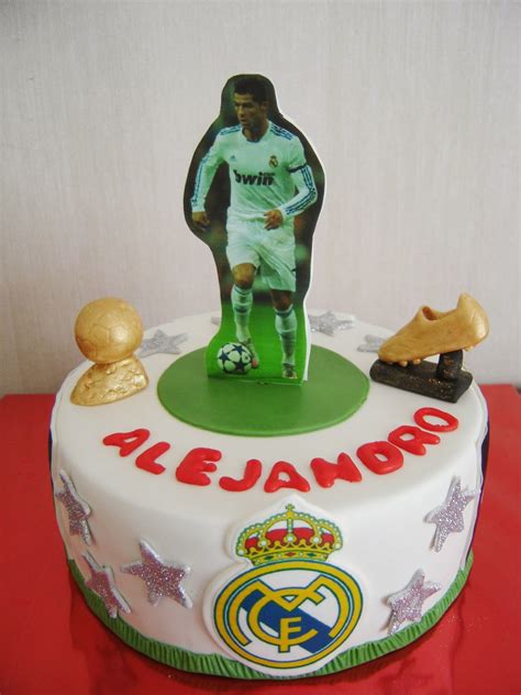 Dazucar Tarta Cristiano Ronaldo Real Madrid