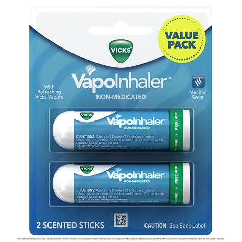 Amazon Vicks VapoInhaler On The Go Portable Nasal Inhaler Non